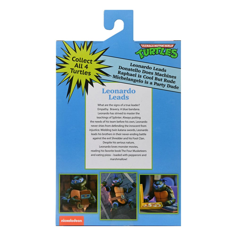 Teenage Mutant Ninja Turtles (1987 Cartoon) Actionfigur Ultimate Leonardo (VHS) 18 cm Image 3