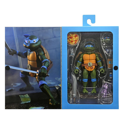 Teenage Mutant Ninja Turtles (1987 Cartoon) Actionfigur Ultimate Leonardo (VHS) 18 cm Image 4