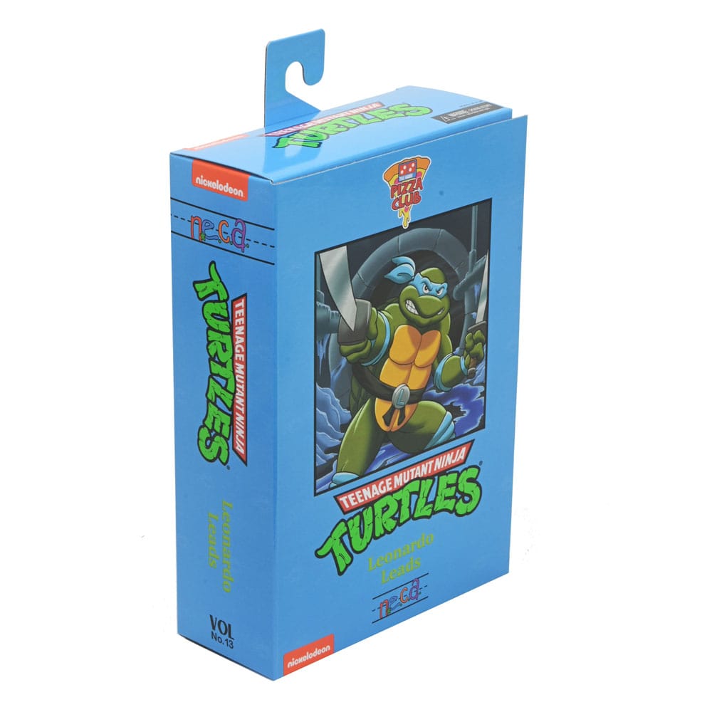 Teenage Mutant Ninja Turtles (1987 Cartoon) Actionfigur Ultimate Leonardo (VHS) 18 cm Image 5