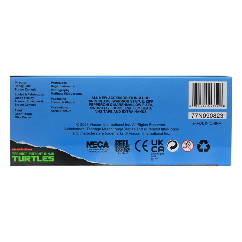 Teenage Mutant Ninja Turtles (1987 Cartoon) Actionfigur Ultimate Leonardo (VHS) 18 cm Image 7