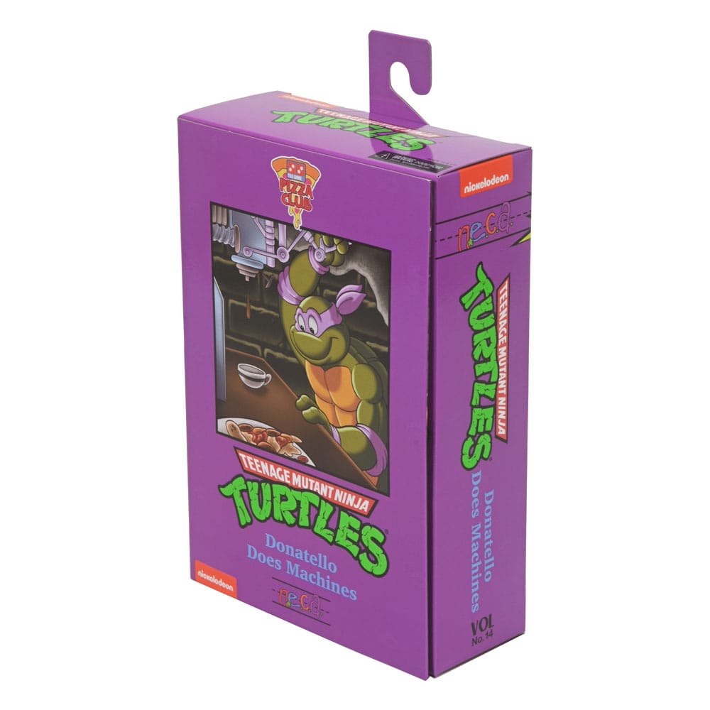 Teenage Mutant Ninja Turtles (1987 Cartoon) Actionfigur Ultimate Donatello (VHS) 18 cm Image 2