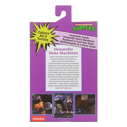 Teenage Mutant Ninja Turtles (1987 Cartoon) Actionfigur Ultimate Donatello (VHS) 18 cm Image 5