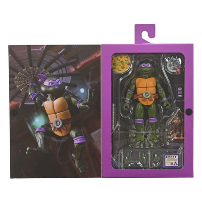 Teenage Mutant Ninja Turtles (1987 Cartoon) Actionfigur Ultimate Donatello (VHS) 18 cm Image 6