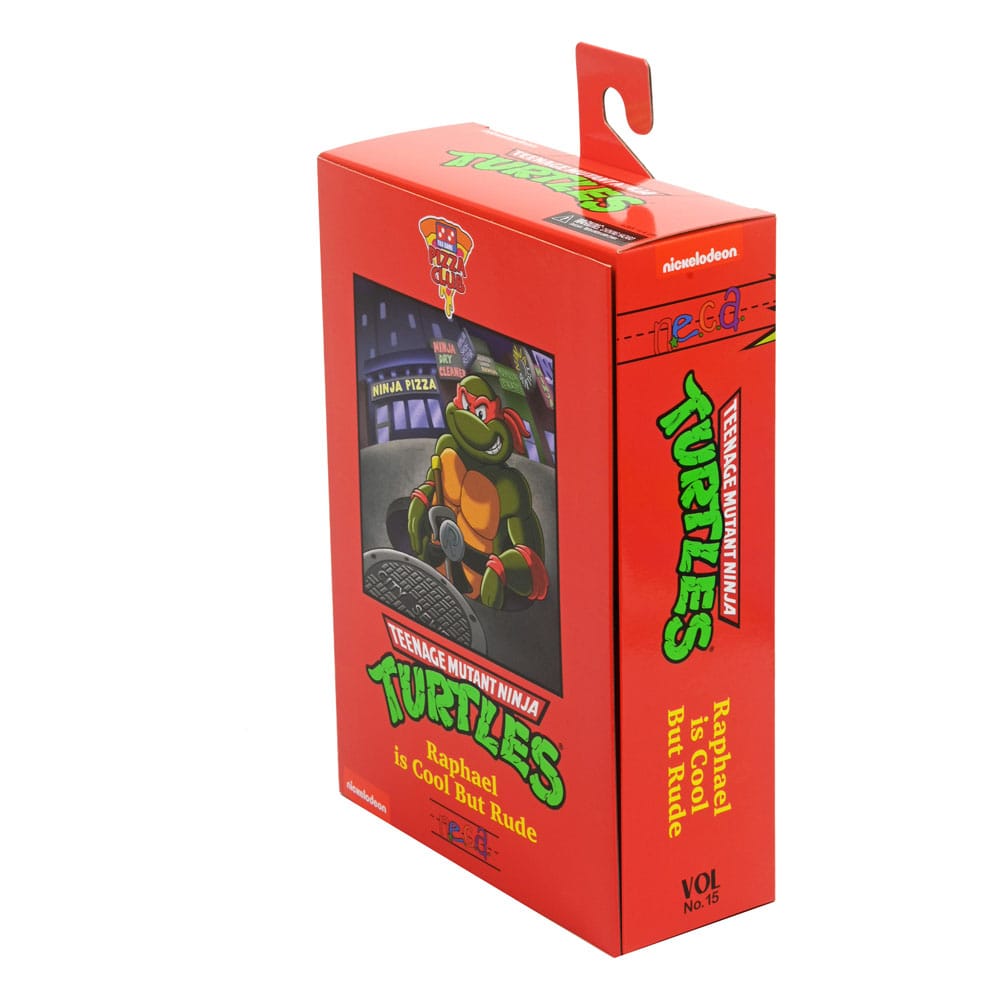 Teenage Mutant Ninja Turtles (1987 Cartoon) Actionfigur Ultimate Raphael (VHS) 18 cm Image 4