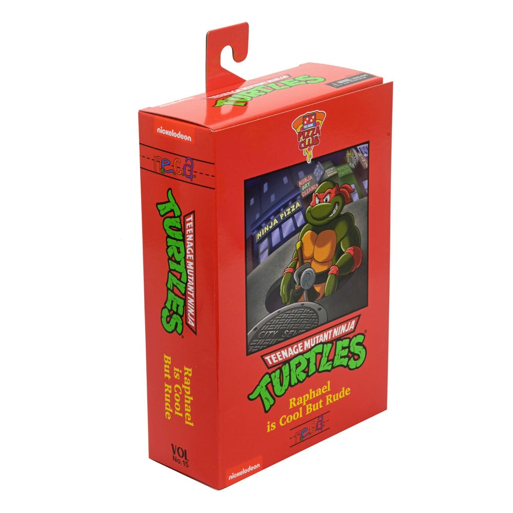 Teenage Mutant Ninja Turtles (1987 Cartoon) Actionfigur Ultimate Raphael (VHS) 18 cm Image 6
