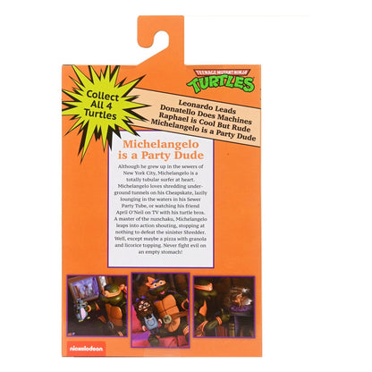 Teenage Mutant Ninja Turtles (1987 Cartoon) Actionfigur Ultimate Michelangelo (VHS) 18 cm Image 4