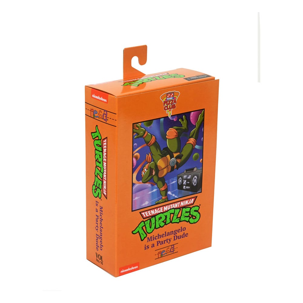 Teenage Mutant Ninja Turtles (1987 Cartoon) Actionfigur Ultimate Michelangelo (VHS) 18 cm Image 5