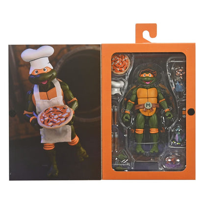 Teenage Mutant Ninja Turtles (1987 Cartoon) Actionfigur Ultimate Michelangelo (VHS) 18 cm Image 6