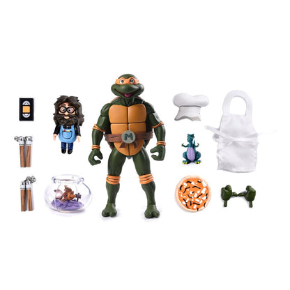 Teenage Mutant Ninja Turtles (1987 Cartoon) Actionfigur Ultimate Michelangelo (VHS) 18 cm Image 8