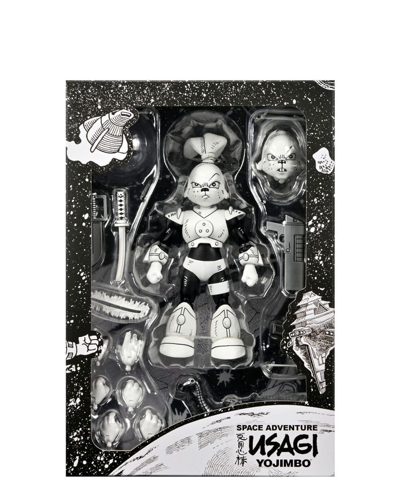 Usagi Yojimbo Actionfigur Space Usagi Yojimbo Black & White Figure 18 cm Image 2