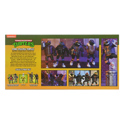 Teenage Mutant Ninja Turtles (Cartoon) Actionfiguren 4er-Pack Punk Turtles 18 cm Image 5