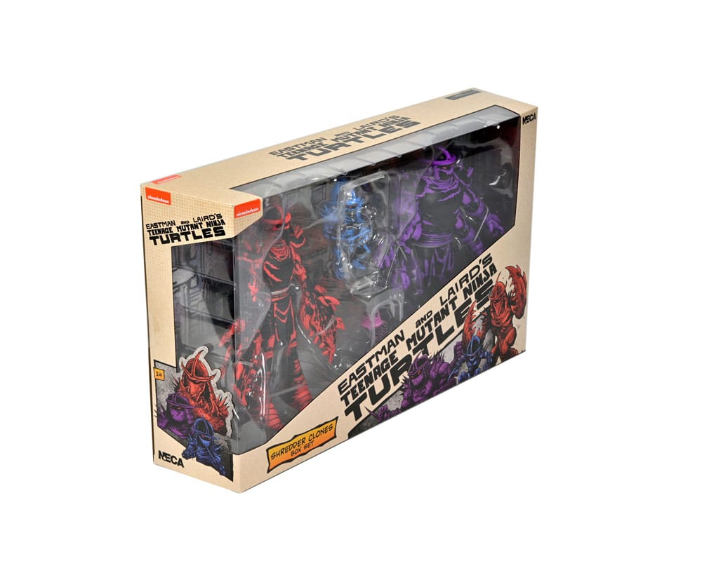 Teenage Mutant Ninja Turtles (Mirage Comics) Actionfiguren Shredder Clones Box Set 18 cm Image 4
