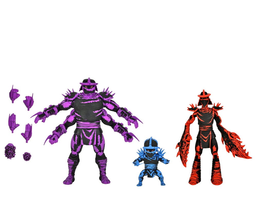 Teenage Mutant Ninja Turtles (Mirage Comics) Actionfiguren Shredder Clones Box Set 18 cm Image 7