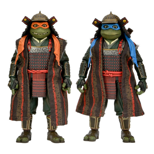 Turtles III Actionfiguren 2-Pack Leonardo & Michelangelo 18 cm Image 1