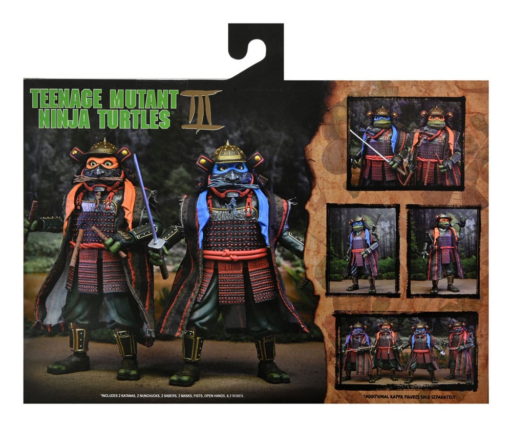 Turtles III Actionfiguren 2-Pack Leonardo & Michelangelo 18 cm Image 3