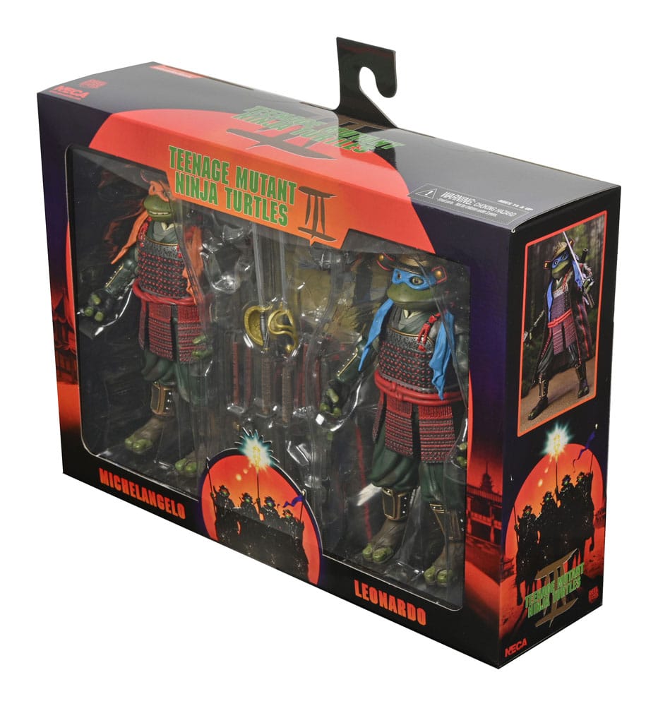 Turtles III Actionfiguren 2-Pack Leonardo & Michelangelo 18 cm Image 4