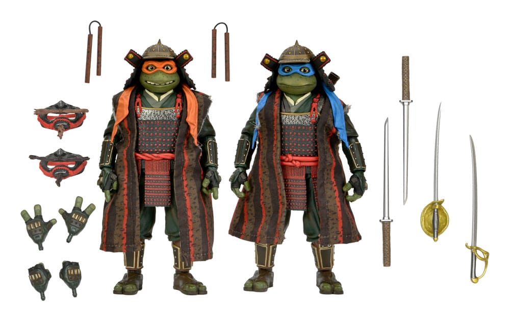 Turtles III Actionfiguren 2-Pack Leonardo & Michelangelo 18 cm Image 6
