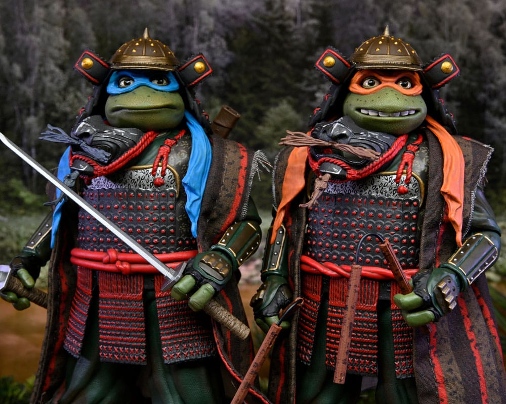 Turtles III Actionfiguren 2-Pack Leonardo & Michelangelo 18 cm Image 12