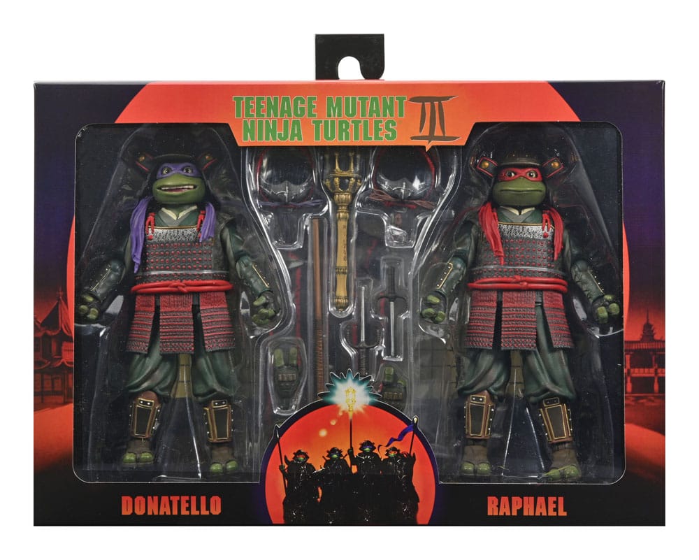 Turtles III Actionfiguren 2-Pack Donatello & Raphael 18 cm Image 2