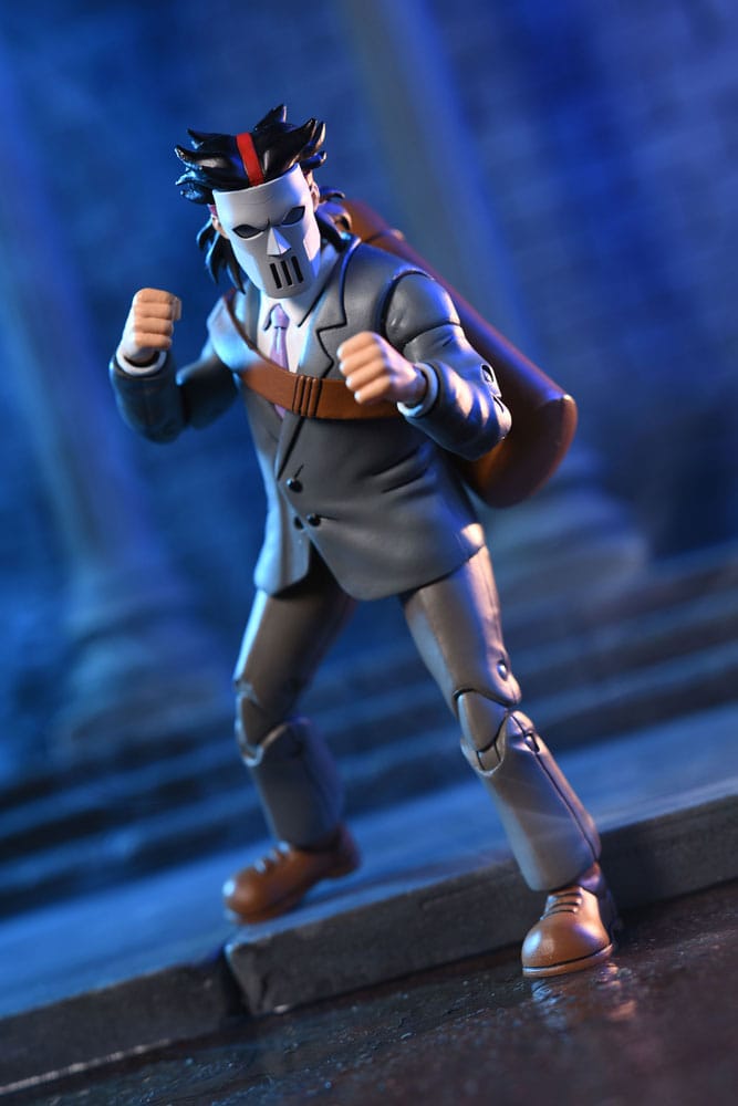 Teenage Mutant Ninja Turtles (Cartoon) Actionfiguren 2er-Pack Business Suit Casey Jones & Split Foot Soldier 18 cm Image 3