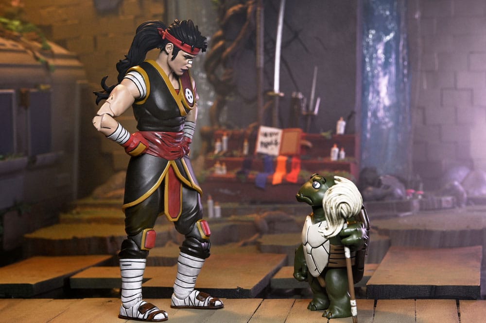 Teenage Mutant Ninja Turtles: The Last Ronin Actionfigur Ultimate Casey Marie with Baby Odyn & Uno 17 cm Image 13