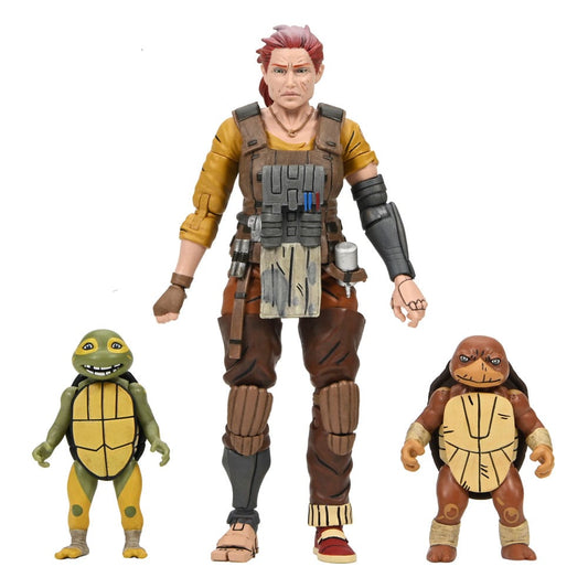 Teenage Mutant Ninja Turtles (The Last Ronin The Lost Years) Actionfigur Grammy April with Baby Yi & Moja 18 cm Image 1