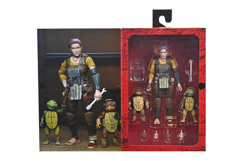 Teenage Mutant Ninja Turtles (The Last Ronin The Lost Years) Actionfigur Grammy April with Baby Yi & Moja 18 cm Image 5