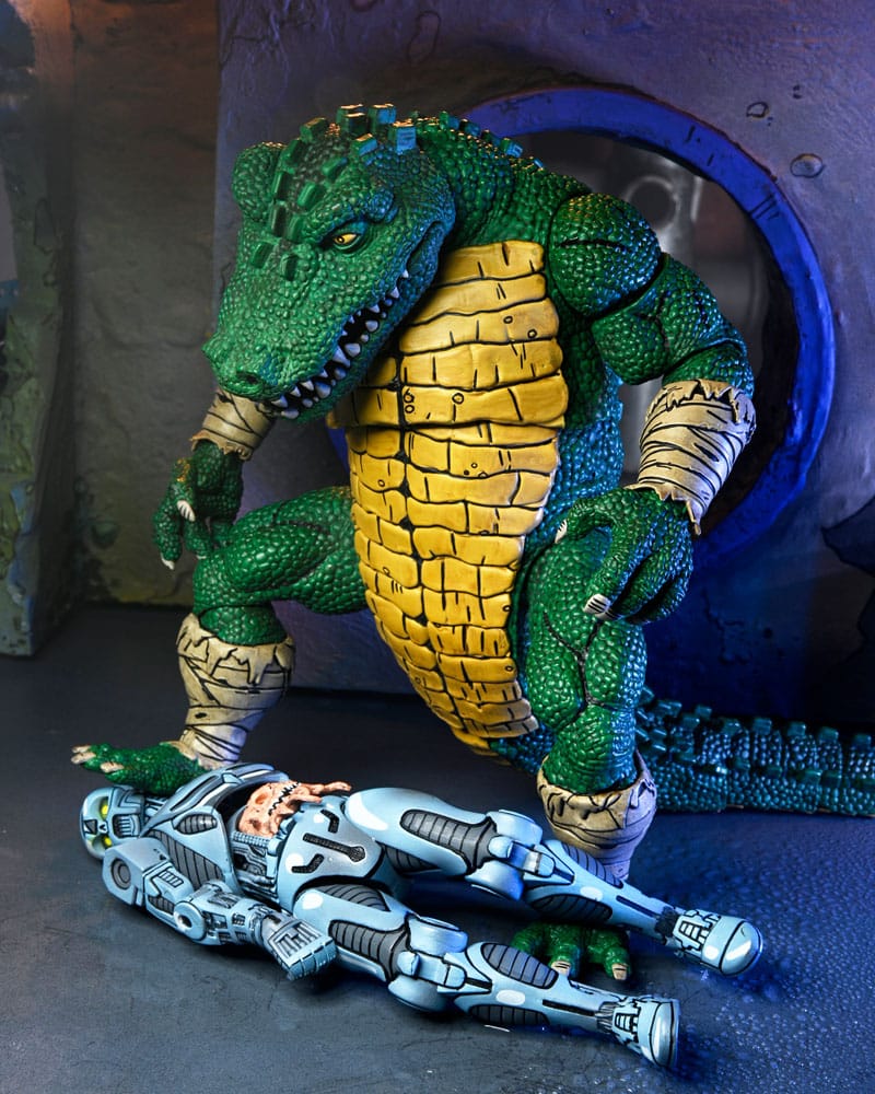 Teenage Mutant Ninja Turtles (Mirage Comics) Actionfigur Leatherhead 21 cm Image 19