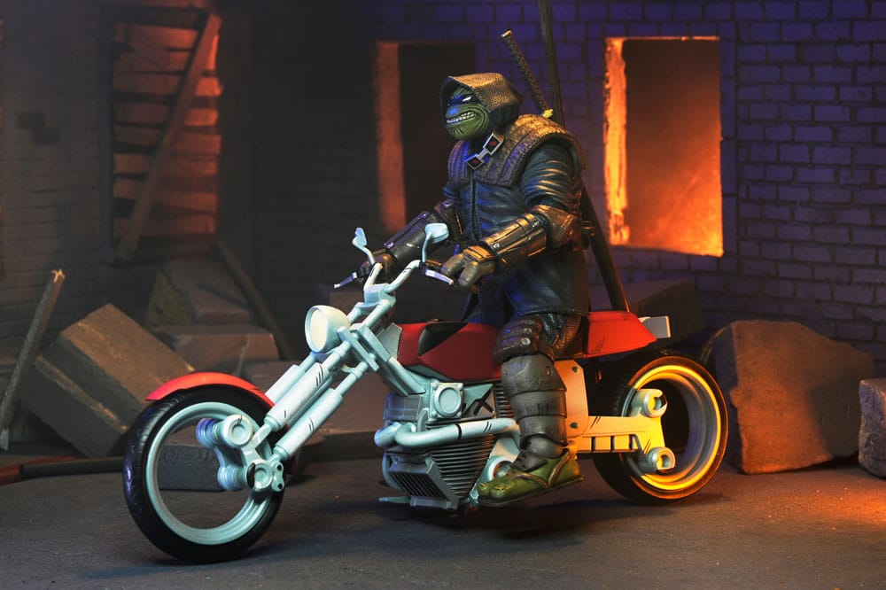 Teenage Mutant Ninja Turtles (The Last Ronin The Lost Years) Actionfigur Casey Marie with Last Ronin Motorcycle 18 cm Image 6