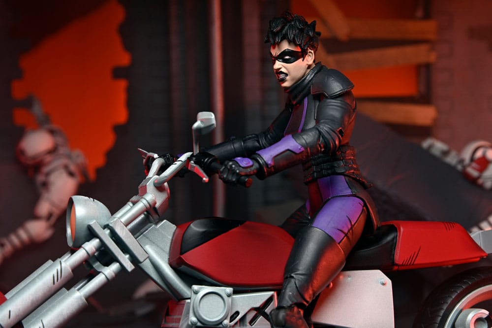 Teenage Mutant Ninja Turtles (The Last Ronin The Lost Years) Actionfigur Casey Marie with Last Ronin Motorcycle 18 cm Image 17