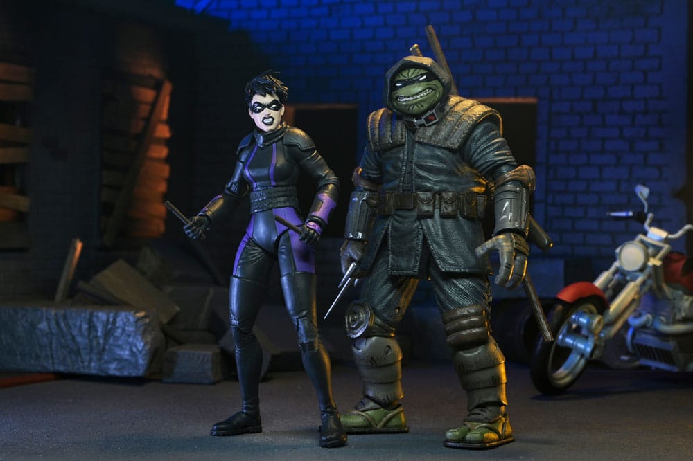Teenage Mutant Ninja Turtles (The Last Ronin The Lost Years) Actionfigur Casey Marie with Last Ronin Motorcycle 18 cm Image 22