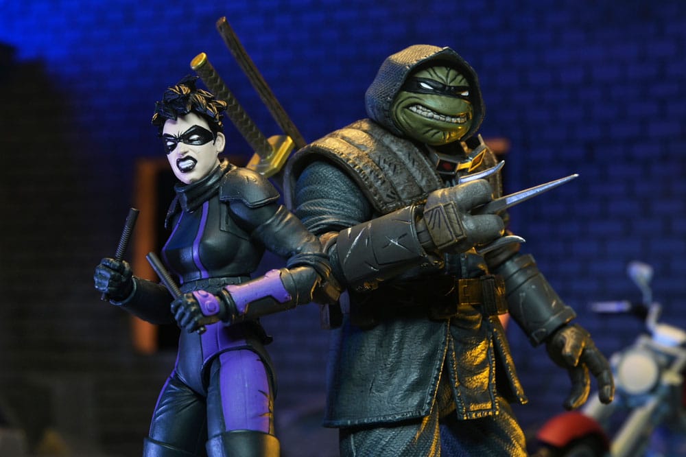 Teenage Mutant Ninja Turtles (The Last Ronin The Lost Years) Actionfigur Casey Marie with Last Ronin Motorcycle 18 cm Image 23