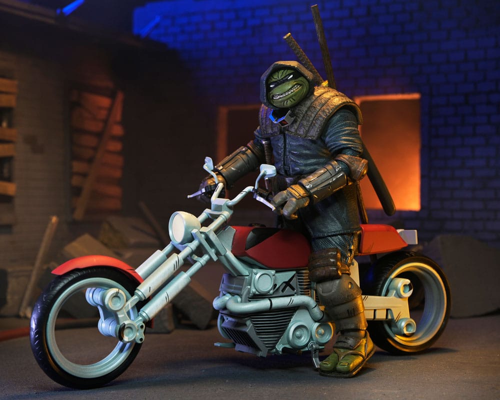 Teenage Mutant Ninja Turtles (The Last Ronin The Lost Years) Actionfigur Casey Marie with Last Ronin Motorcycle 18 cm Image 24