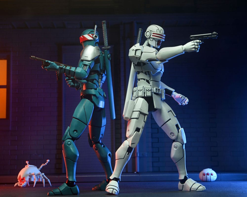 Teenage Mutant Ninja Turtles (The Last Ronin) Actionfiguren 2er-Pack Synja Robots 18 cm Image 3