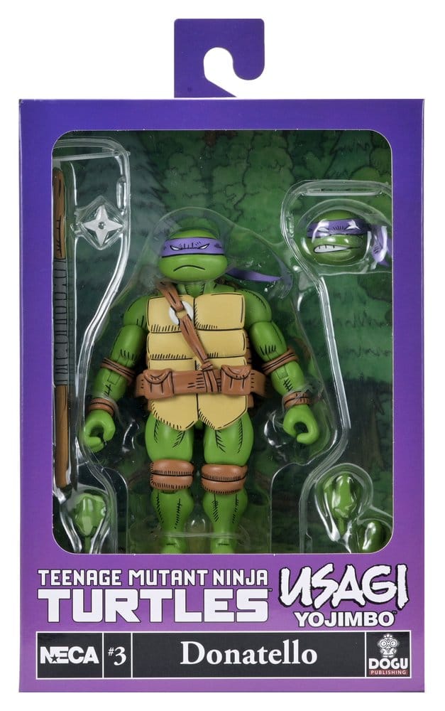 Teenage Mutant Ninja Turtles x Usagi Yojimbo Ultimate Actionfigur Donatello 18 cm Image 14