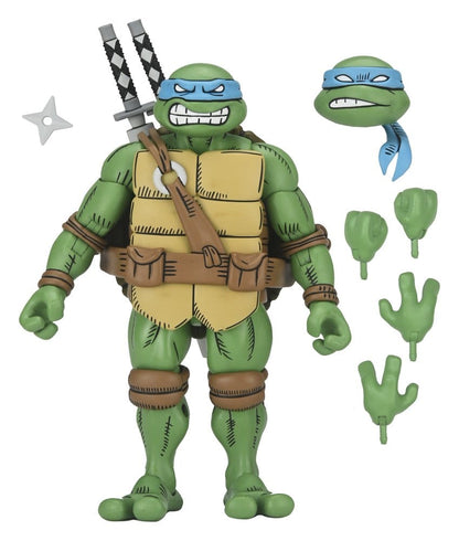 Teenage Mutant Ninja Turtles x Usagi Yojimbo Ultimate Actionfigur Leonardo 18 cm Image 1