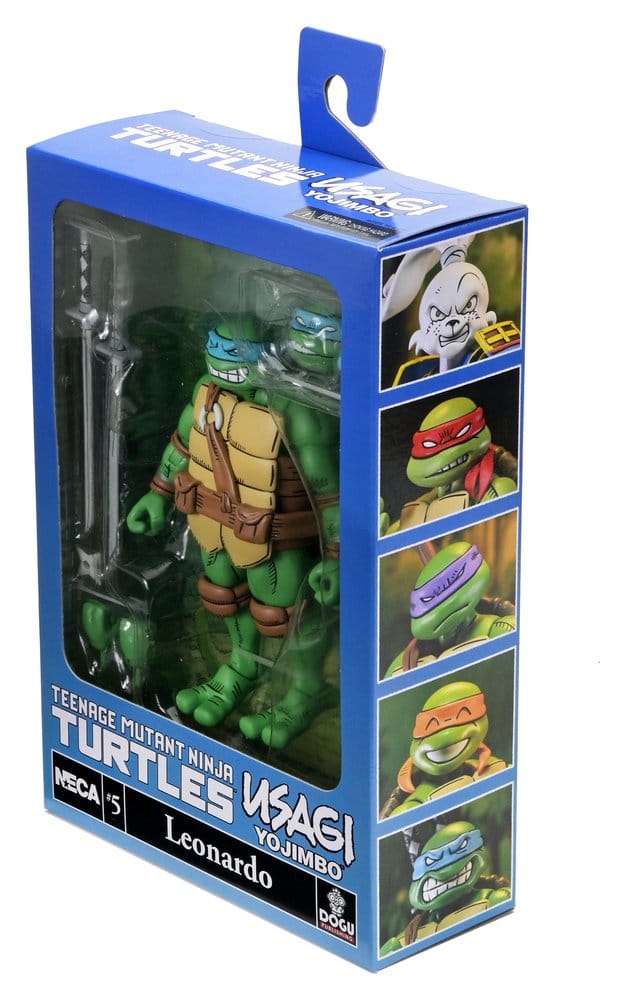 Teenage Mutant Ninja Turtles x Usagi Yojimbo Ultimate Actionfigur Leonardo 18 cm Image 3