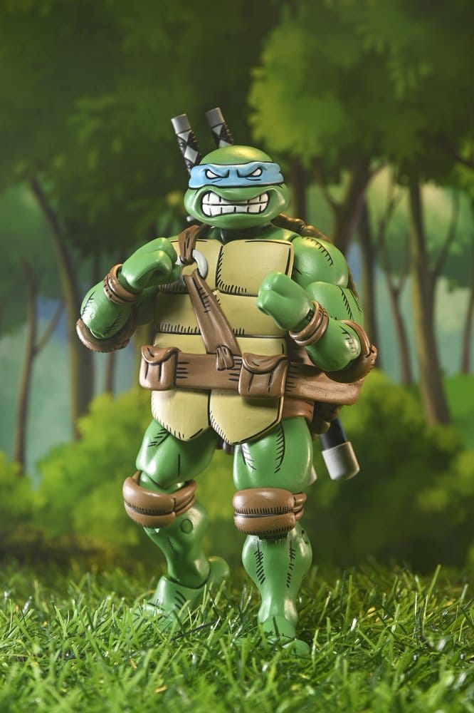 Teenage Mutant Ninja Turtles x Usagi Yojimbo Ultimate Actionfigur Leonardo 18 cm Image 7