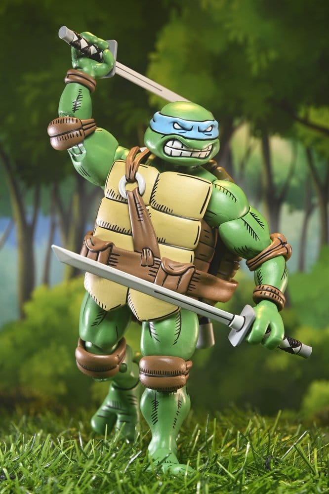 Teenage Mutant Ninja Turtles x Usagi Yojimbo Ultimate Actionfigur Leonardo 18 cm Image 8