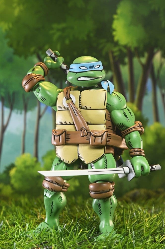 Teenage Mutant Ninja Turtles x Usagi Yojimbo Ultimate Actionfigur Leonardo 18 cm Image 12