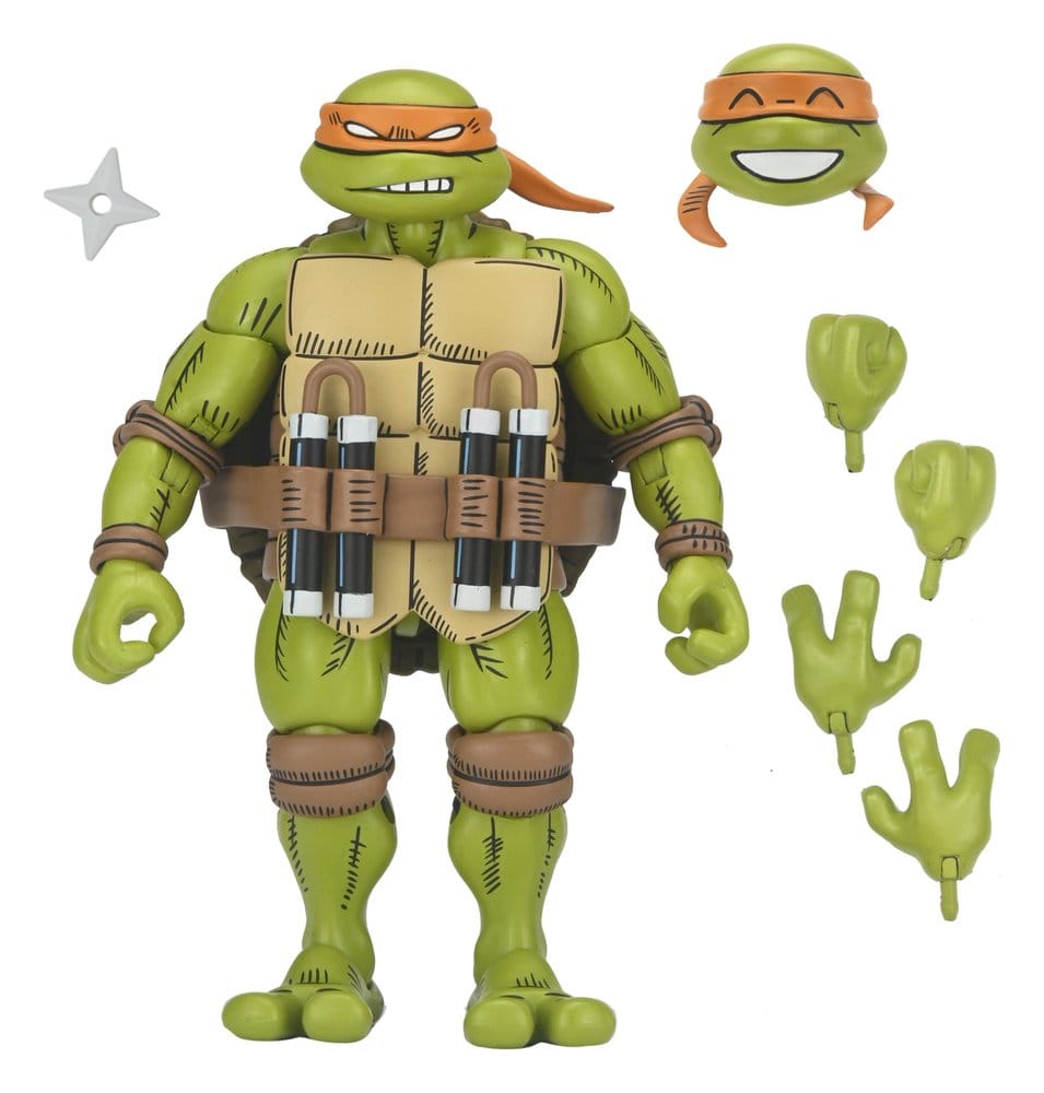 Teenage Mutant Ninja Turtles x Usagi Yojimbo Ultimate Actionfigur Michelangelo 18 cm Image 1