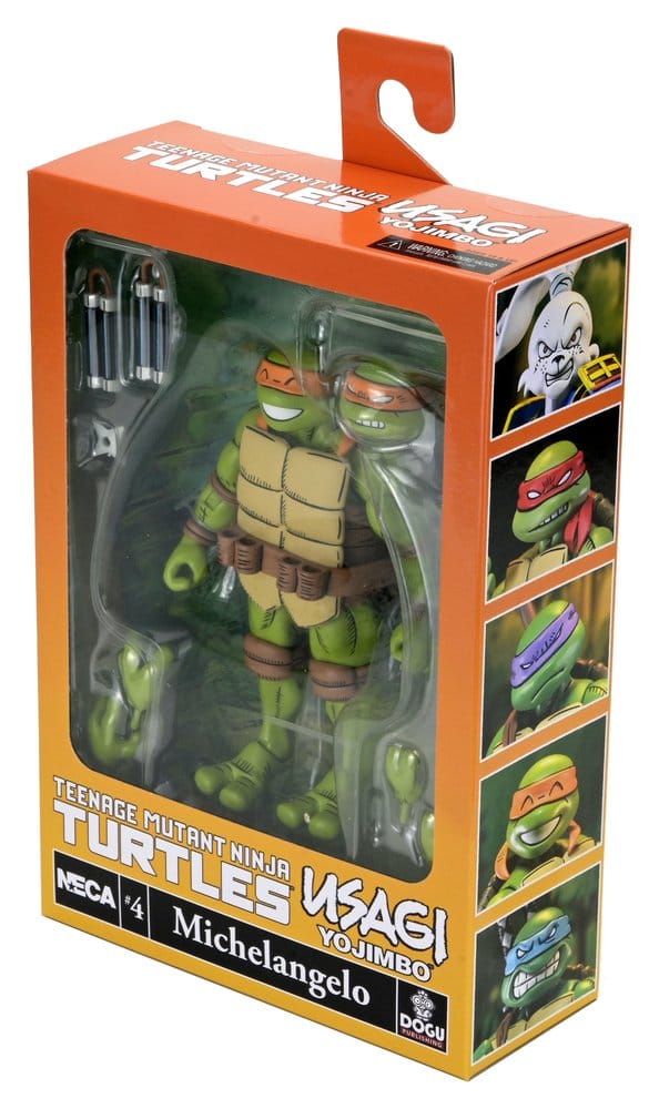 Teenage Mutant Ninja Turtles x Usagi Yojimbo Ultimate Actionfigur Michelangelo 18 cm Image 4