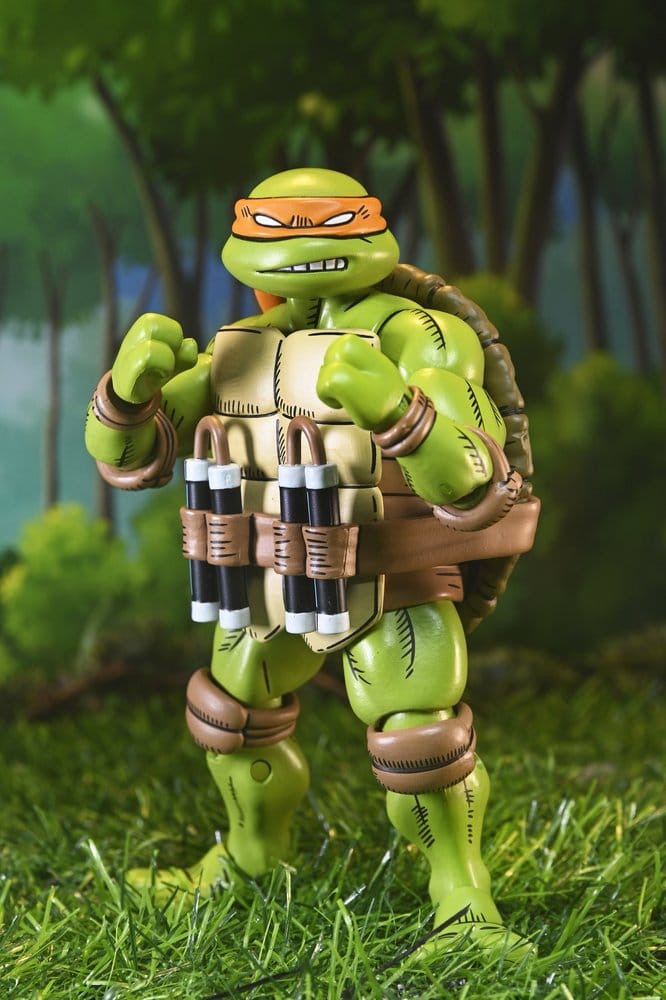 Teenage Mutant Ninja Turtles x Usagi Yojimbo Ultimate Actionfigur Michelangelo 18 cm Image 9