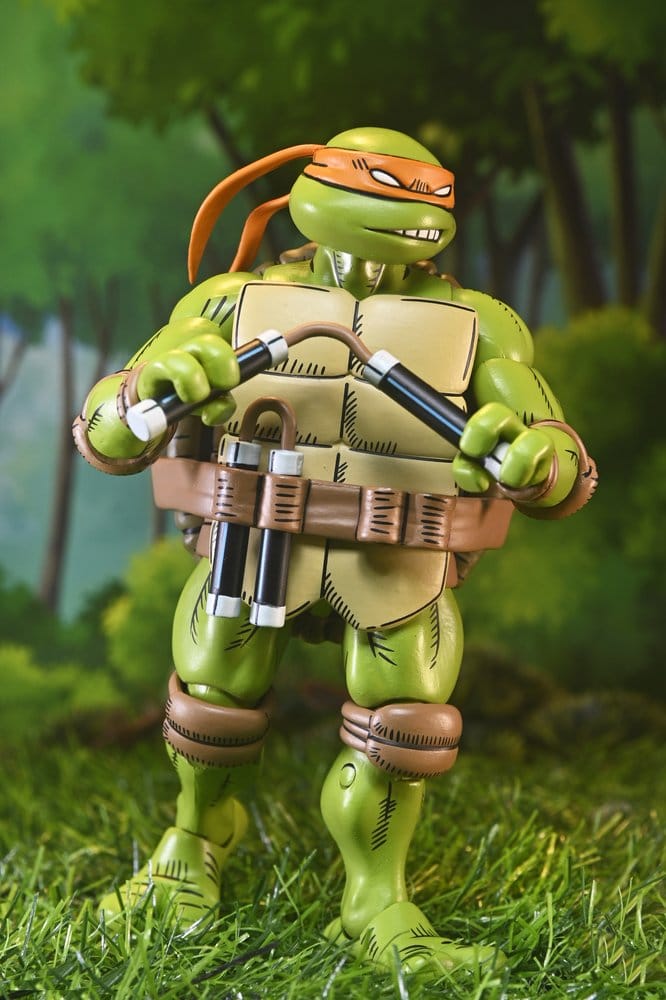 Teenage Mutant Ninja Turtles x Usagi Yojimbo Ultimate Actionfigur Michelangelo 18 cm Image 10