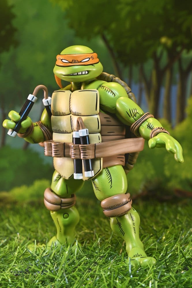 Teenage Mutant Ninja Turtles x Usagi Yojimbo Ultimate Actionfigur Michelangelo 18 cm Image 11