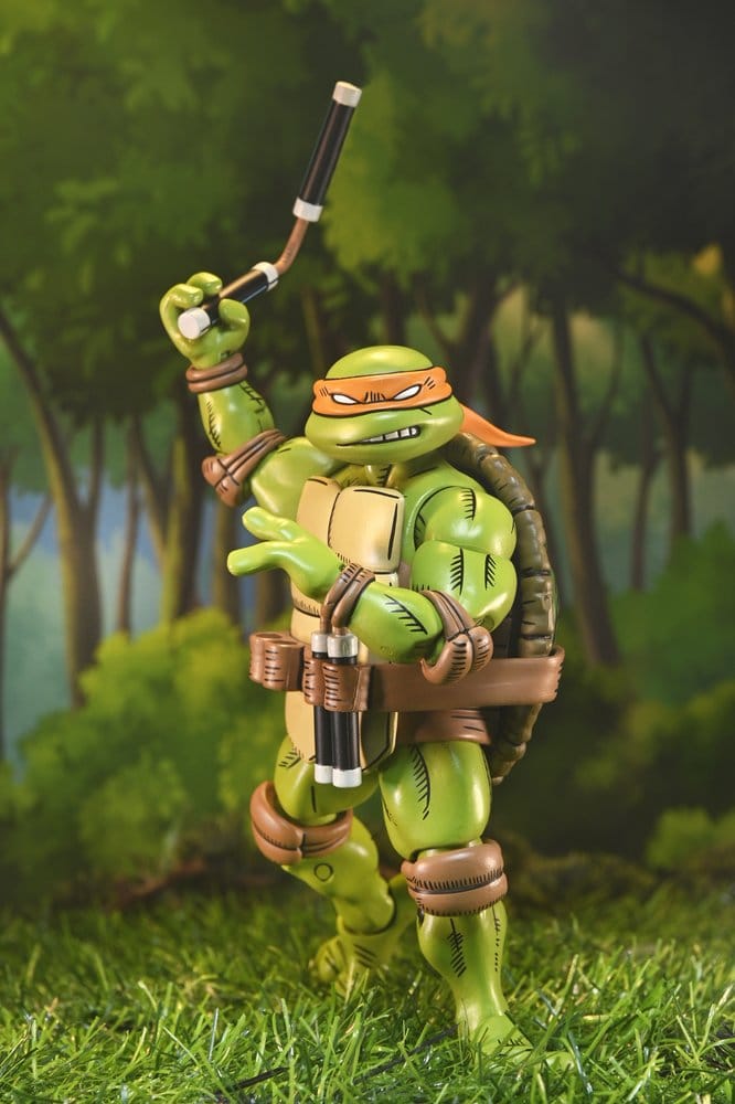 Teenage Mutant Ninja Turtles x Usagi Yojimbo Ultimate Actionfigur Michelangelo 18 cm Image 14