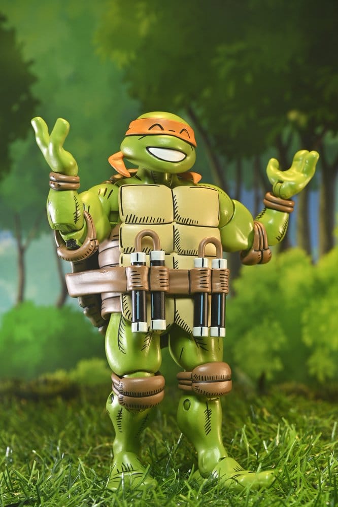 Teenage Mutant Ninja Turtles x Usagi Yojimbo Ultimate Actionfigur Michelangelo 18 cm Image 15