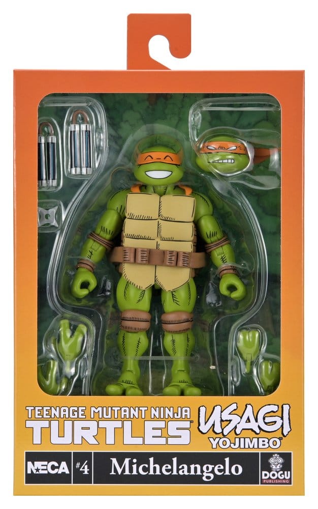 Teenage Mutant Ninja Turtles x Usagi Yojimbo Ultimate Actionfigur Michelangelo 18 cm Image 16