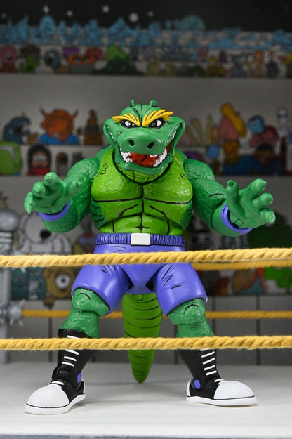 Teenage Mutant Ninja Turtles (Archie Comics) Actionfigur Stump Wrestling Leatherhead 18 cm Image 1