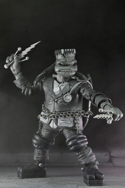 Universal Monsters x Teenage Mutant Ninja Turtles Actionfiguren 4er-Pack Turtles Black & White 18 cm Image 9